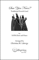 Saw You Never? Three-Part Mixed choral sheet music cover